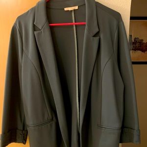 Skies Are Blue knit blazer